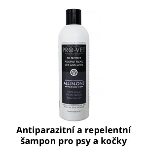 Antiparazitní šampon